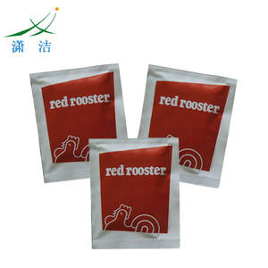 2025 limpezas molhadas biodegradáveis toalhas quentes para restaurantes sem álcool - Product Image 3