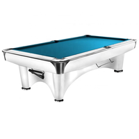 Bar à Offre Spéciale Sports Club Utilisation commerciale Lit en ardoise en bois massif Table de billard de style américain à 9 balles avec prix d'usine