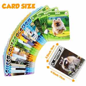 Tarjetas de Animales Realistas para el Aprendizaje de los Niños, 49 Piezas, Tarjetas de Dinosaurios, Animales de Granja, Animales Salvajes, Insectos, Aves, Tarjetas de Memoria Flash - Product Image 6