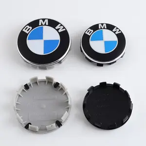 Capa de centro de roda BMW 68mm Capa de centro de roda BMW Emblema Emblema