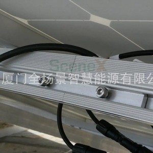 Conector de riel de montaje solar de aluminio 28x55mm con acabado anodizado para sistema fotovoltaico - Product Image 4