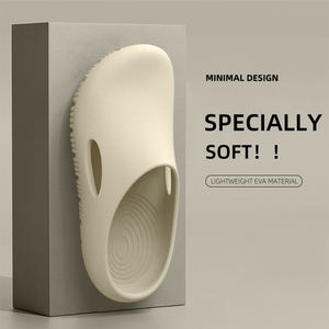 डिजाइनर ब्रांड के लोगो कैजुअल एवा स्लाइड स्लिपर बंद पैर के पैर के अंगूठे के जूते-विरोधी कस्टम लोगो फ्लैट गार्डन सैंडल महिला पुरुषों के लिए क्लोन - Product Image 1