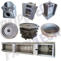 La fonte partie le logement de pompe hydraulique de pompe à air, compresseur d'air de fonte ductile, accessoires ferroviaires de l'acier 30GSL/30Mn2 de fonte