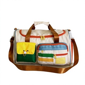 Sac de sport imperméable à séparation sèche et humide avec compartiment à chaussures, logo personnalisé, sac de voyage pour femmes - Product Image 1