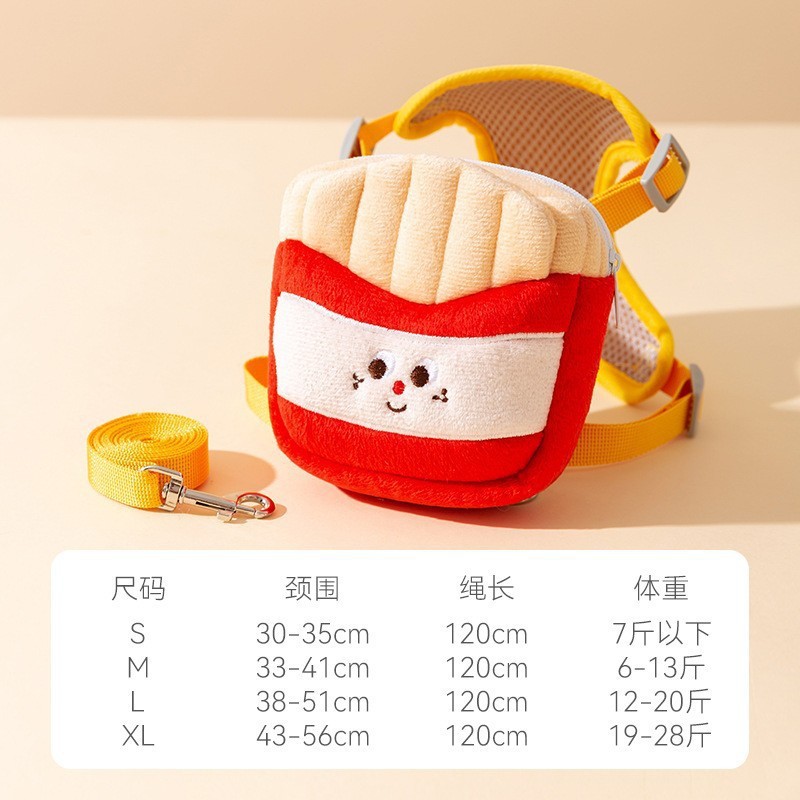 French Fries Set [Backpack Tow Rope]