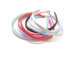 Hot DIY Satin Ribbon Hairband Custom Logo <b>Headbands</b> <b>for</b> <b>Women</b> - Product Image 5