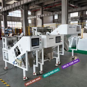 AI Intelligent 500-3000kg/h Belt Walnut Coffee Bean Cherry Garlic Chili Olive Tomato Jerky Plastic Color Sorter Sorting Machine - Product Image 2