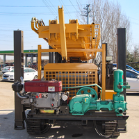 Foreuse hydraulique sur chenilles MKDQZ-400 à commande pneumatique pour puits d'eau, profondeur 400m, équipement de forage DTH pour projets d'eau, directement de l'usine