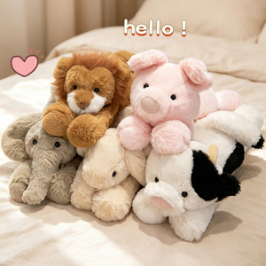 Peluche de Vaca Acogedora Personalizado OEM/ODM - Animal de Peluche de Vaca Lechera en Blanco y Negro para Niños y Decoración del Hogar - Product Image 3
