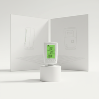 Termostato Inteligente Programable para Sala de Estar, Modo de Calefacción/Refrigeración, Sensor NTC, Diseño Europeo, Resistente al Fuego, 230V, Ahorro de Energía