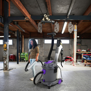 <span class=keywords><strong>Aspirateur</strong></span> Balai Haute Puissance 1400W Portable pour Nettoyage Humide et Sec des Tapis, Type Bidon, pour Maison, Voitures, Hôtels, Électrique <span class=keywords><strong>avec</strong></span> <span class=keywords><strong>Sac</strong></span> - Product Image 4