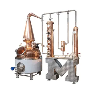 Meto 500L 1000L Traitement Faisant La Machine Gin Whisky Vodka Distillerie Équipement à vendre