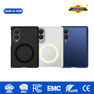 Étui de téléphone en TPU+PC mat avec charnière magnétique N52 à rebond automatique pour Galaxy Z Fold8/7/8Ultra OEM/ODM personnalisé - Product Image 1