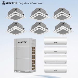 เครื่องปรับอากาศแบบ VRF ระดับอุตสาหกรรม พร้อมระบบกู้คืนความร้อน สำหรับโรงงาน โกดังสินค้า ศูนย์ข้อมูล ประสิทธิภาพสูงพิเศษ - Product Image 1
