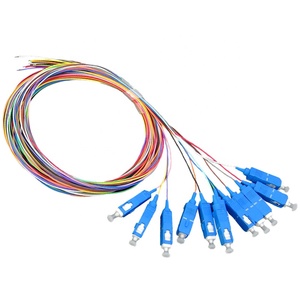 12 lõi Bím Tóc 0.5M 1m 2M 3M 5m 10m <span class=keywords><strong>SC</strong></span> APC <span class=keywords><strong>UPC</strong></span> Fibra Optica <span class=keywords><strong>Pigtail</strong></span> - Product Image 1