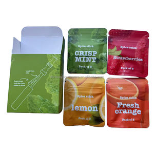 FUMR dispositivo d'aria aromatizzato alternativo a base vegetale per smettere di fumare Stick inalatore senza fumo Aroma nuclei di olio essenziale in cotone infuso - Product Image 3