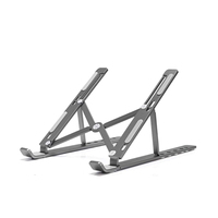 Support d'ordinateur portable en alliage d'aluminium Hauteur réglable Support pliable pour tablette de bureau Support pour ordinateur portable Support pour tablette Soporte Para