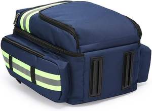 Échantillon gratuit de sacs à dos de premiers soins sac vide de premiers répondants pour traumatologie sac de traumatologie médicale sécurité des médicaments ambulancier de voyage - Product Image 2