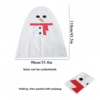 Kantong Pelindung Tanaman Anti Air, Dapat Digunakan Kembali, Bahan Non Woven, Warna Sesuai Pesanan, Dengan Tali Serut, Pelindung Embun Beku, Penutup Tanaman Musim Dingin