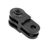 Adaptateur de montage de trépied à bras pivotant réglable à 3 voies en alliage d'aluminium CNC pour Insta360 ONE R/X4 pour caméras GOPRO Hero 13 12