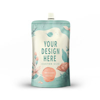 Sachets à bec personnalisés 5 litres de solution de lavage 1L 3L 5 L emballage debout en aluminium avec poignée pour sacs de poche à bec liquide pour détergent