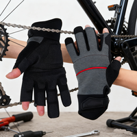 Chine Original usine été trois doigts moto utilisation et réparation travail gants de sécurité pour la protection des mains au travail