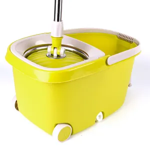Portable 360 Rotating Easy Clean For Floor Cleaning Mop with wheels