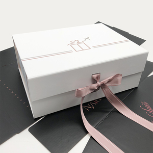 Matte Folding Rigid Paper Packaging Box Custom Magnetic Lid Closure Gift white cardboard boxes for packing