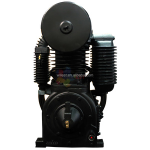 Repuestos para Compresor de Aire de Pistón Reciprocante Americano Willest, Bomba Desnuda de 2 Etapas y 2 Cilindros BC150TAGC, Cabezal de Compresor de Hierro Fundido de 15hp - Product Image 1