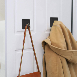 Thép không gỉ và Silicone áo khăn móc treo tường dính khăn móc để sử dụng nhà hoặc các công cụ văn phòng - Product Image 4