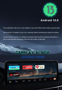 Adaptador Inalámbrico CarPlay Android Auto para Auto con Pantalla de <span class=keywords><strong>7</strong></span> Pulgadas, 8+128GB, Salida HDMI, Ranura para Tarjeta <span class=keywords><strong>SIM</strong></span>, Duplicación de Pantalla, Caja Portátil para Auto - Product Image 5