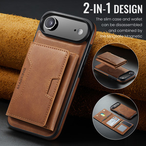 LeYi <span class=keywords><strong>Custodia</strong></span> 2 in 1 in Pelle PU per <span class=keywords><strong>iPhone</strong></span> 15 16 17 Pro Max, Cover Lusso Business con <span class=keywords><strong>Portafoglio</strong></span> Magnetico Rimovibile - Product Image 2