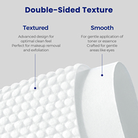100% Viscose Nonwoven Antimicrobial Quick-Dry Disposable Face Towel (Compressed Mini Cortable Pack for Hotel Use)
