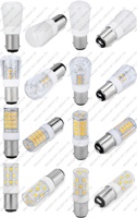 Qualité supérieure En Céramique 4W ba20d led moto phare ampoule VOITURE BA20S A MENÉ l'ampoule 12V Voiture ampoule BA20 12V AC/DC MINI Lampe