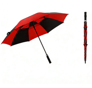 2025 High Quality Luxury Fashion Automatic Open Custom Brand logo Nylon Fabric Golf Rain <b>Umbrella</b> - Product Image 5