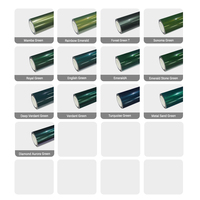 Film de protection de carrosserie de voiture SUV de luxe ASDFilm, brillant, en TPU, effet diamant, vert aurora, hydrophobe, auto-réparant, changeant de couleur, 7,5 mil