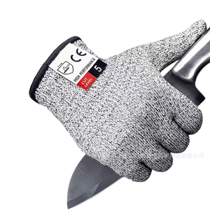 SONICE Gants de travail de jardinage HPPE de haute qualité au meilleur prix, résistants aux coupures niveau 5, certifiés CE, antidérapants, gants de sécurité - Product Image 1