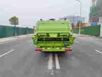 Camion compacteur de transfert de déchets Dongfeng 6 mètres carrés à positionnement élevé 4x2 Moteur Diesel EURO 5