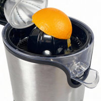 Presse-agrumes électrique domestique en acier inoxydable Easy Clean avec éjection automatique inversée de la pulpe pour jus d'orange