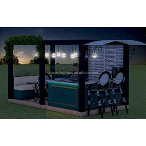 Armario <span class=keywords><strong>de</strong></span> cocina funcional para exteriores, mueble para tienda <span class=keywords><strong>de</strong></span> comida, barbacoa, calle, Waffle, exterior, con sillas, quiosco <span class=keywords><strong>de</strong></span> crepé - Product Image 3