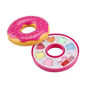 पार्टी डोनट्स आकार गैर विषैले प्राकृतिक मेकअप बॉक्स हानिरहित विकसित खुफिया आसान साफ उपकरण जल घुलनशील कॉस्टयूम गेंद बच्चों खिलौना