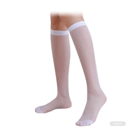 BX-L0115 pure genou chaussettes hautes dames corps collants chaussettes