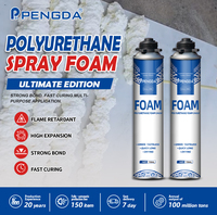 Mousse expansée en polyuréthane haute densité, résistante aux intempéries, écologique, forte adhérence pour la fixation des cadres de portes en bois