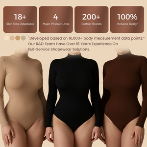 Body sculptant sans couture S-SHAPER pour femme, à manches longues, en nylon et élasthanne, effet <span class=keywords><strong>push</strong></span>-<span class=keywords><strong>up</strong></span> fessier, compression, fabriqué sur mesure - Product Image 4