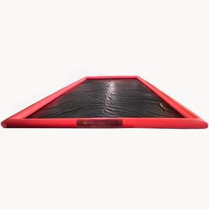 Piscina inflable portátil de PVC personalizada para lavado de coches, alfombra de aire impermeable y resistente al fuego para coches, en venta - Product Image 1