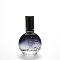 Botol Parfum Kaca Bening Grosir, Atomizer Spray Isi Ulang 10ml, Silinder Permukaan Frost, Tutup Ulir, Kemasan untuk Serum Perawatan Kulit