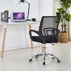 Malese mobili gestionale scrivania di alta-back gambe in metallo maglia maglia a dondolo sedie da ufficio esecutivo