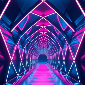 Miroir magique abyssal à effet de scène de discothèque de nuit unique à LED RGB 3D, plancher de danse infini, miroir abyssal haut de gamme, vente chaude - Product Image 3