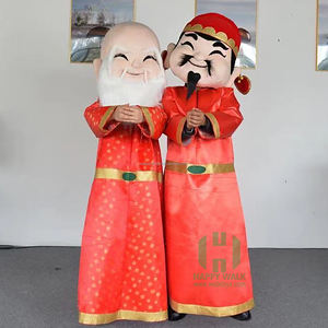 Año Nuevo chino, disfraces de mascota del Dios de la riqueza, Dios de la longevidad, Mascotte <span class=keywords><strong>Fu</strong></span> Lu Shou Xi Cai Wang <span class=keywords><strong>Fa</strong></span> para adultos - Product Image 5