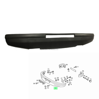 Remplacement de pare-chocs avant ABS pour Mercedes Benz Sprinter 207D 307D T1 Series Numéro de référence 6015201570 A6015201570